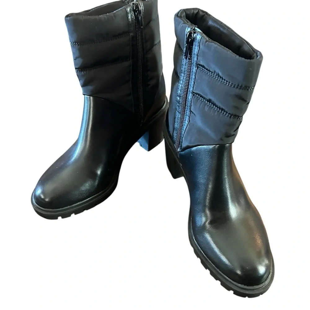 Alfani Women's Belcalise Black Puffer Booties NWT Size 7.5